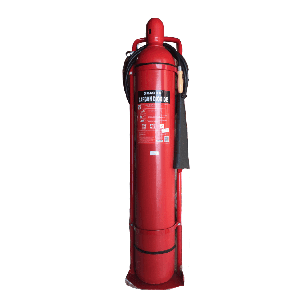 Bình chữa cháy xe đẩy CO2 24KG Dragon Powder - MTT24