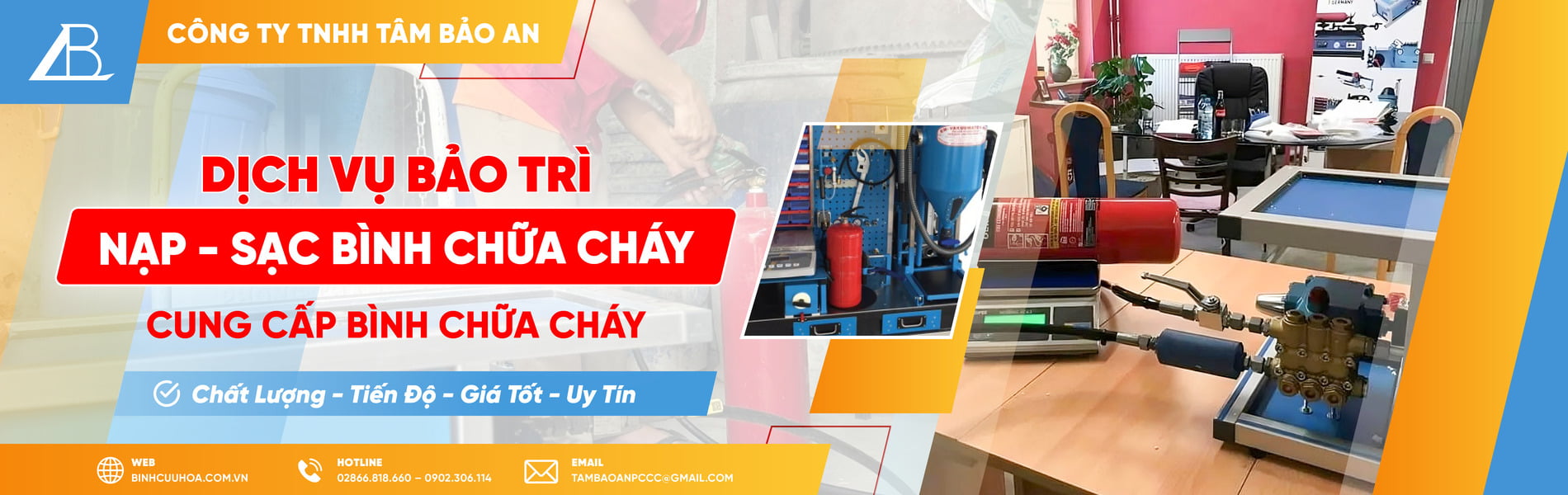 Trang chủ 23 Bảo trì bình chữa cháy