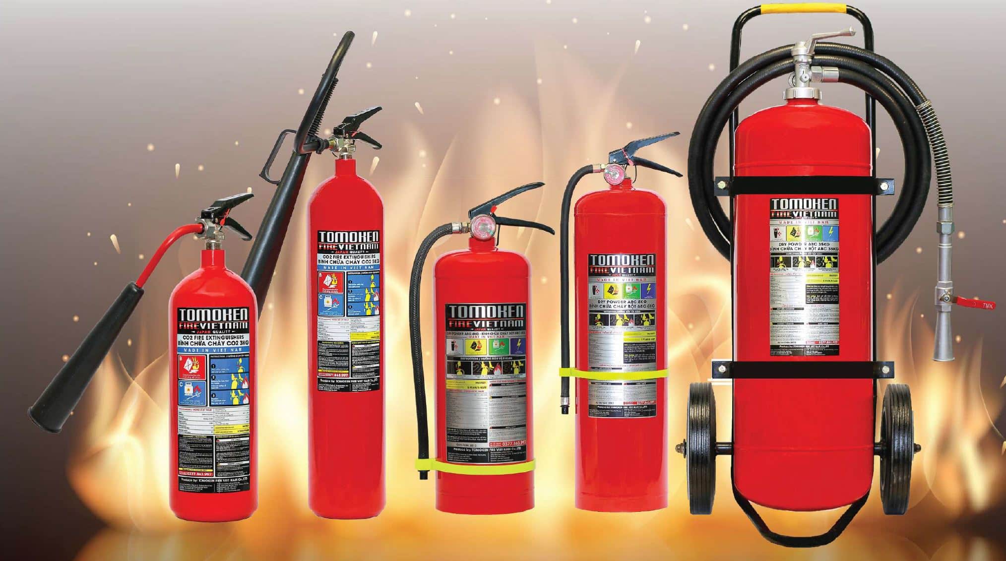 Cách kiểm tra bình chữa cháy có còn dùng được hay không? 10 Bình chữa cháy thương hiệu Tomoken